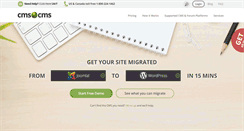 Desktop Screenshot of cms2cms.com
